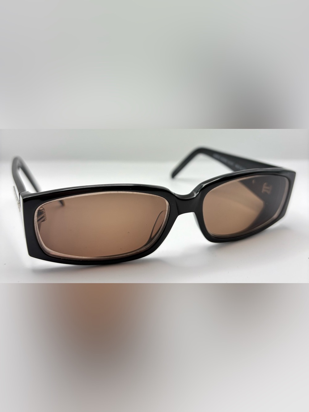 Marco 54 Black Oval Sunglasses Frames Only